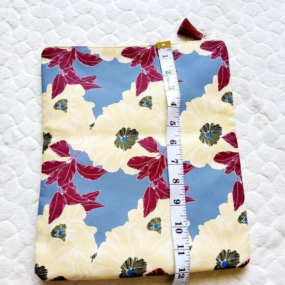 Rachel Pally Bloom clutch purse floral zippered - Picture 5 of 11